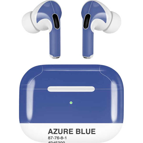 Azure Blue AirPods Skins