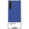 Azure Blue Galaxy A17 Clear Case