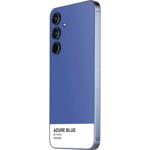 Azure Blue Galaxy A35 5G Skin