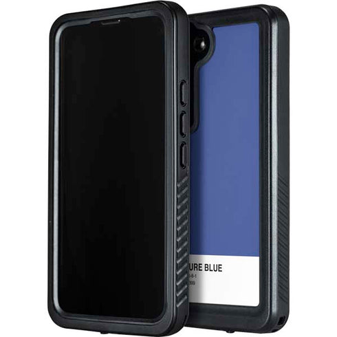 Azure Blue Galaxy S24 Plus Waterproof Case