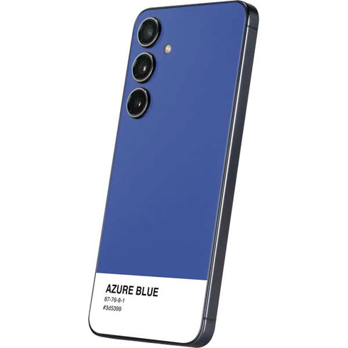 Azure Blue Galaxy S24 Skin