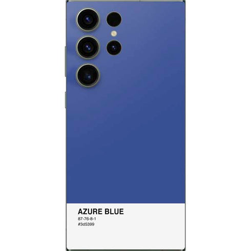 Azure Blue Galaxy S25 Ultra Skin