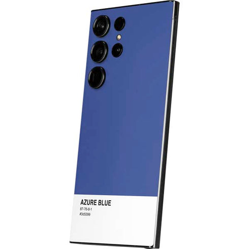 Azure Blue Galaxy S25 Ultra Skin