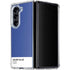 Azure Blue Galaxy Z Fold5 5G Clear Case