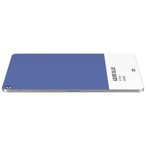 Azure Blue Apple iPad Air Skin