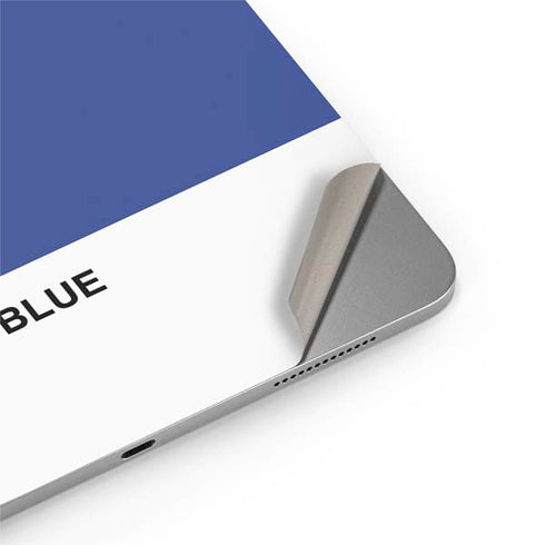 Azure Blue Apple iPad Air Skin