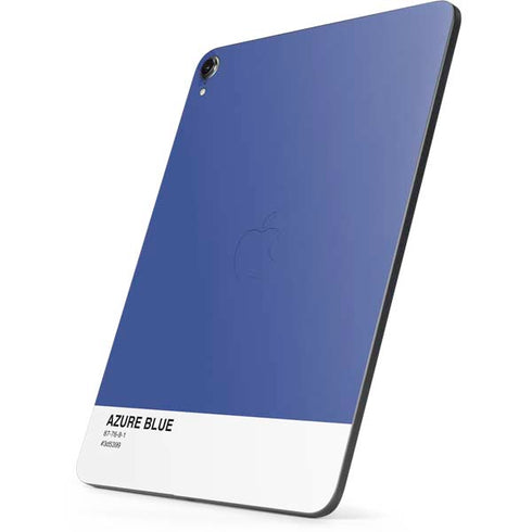 Azure Blue Apple iPad Pro Skin