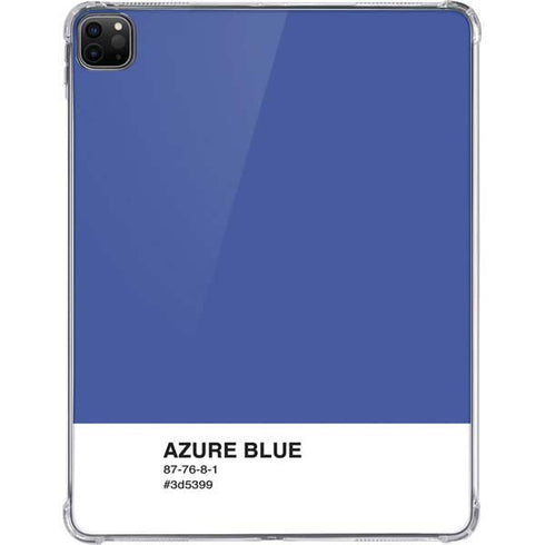 Azure Blue iPad Pro 11in (2024) Clear Case