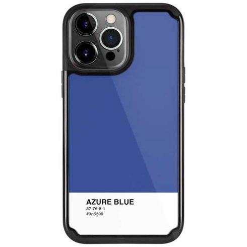 Azure Blue iPhone Cases