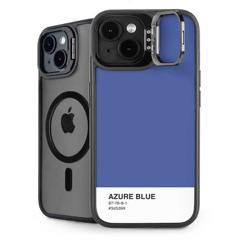 Azure Blue iPhone 15 Kickstand Case
