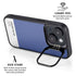 Azure Blue iPhone 15 Plus Kickstand Case