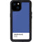 Azure Blue iPhone 15 Plus Waterproof Case