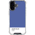 Azure Blue iPhone 16 Plus Clear Case