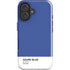 Azure Blue iPhone 16 Plus Impact Case