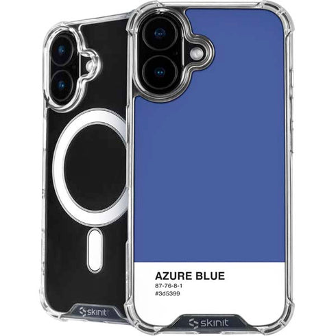 Azure Blue iPhone 16 Plus MagSafe Case