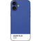 Azure Blue iPhone 16 Plus Skin