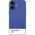 Azure Blue iPhone 16 Skin