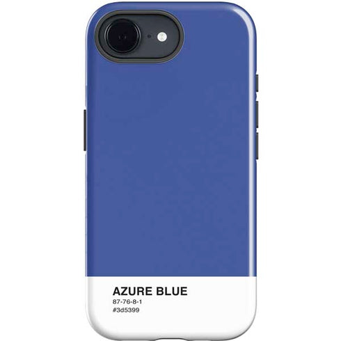Azure Blue iPhone 16e Impact Case