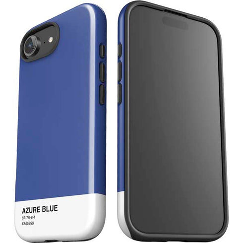 Azure Blue iPhone 16e Impact Case