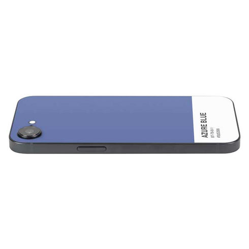 Azure Blue iPhone 16e Skin