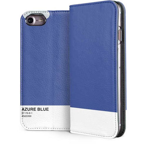 Azure Blue iPhone 7 Folio Case