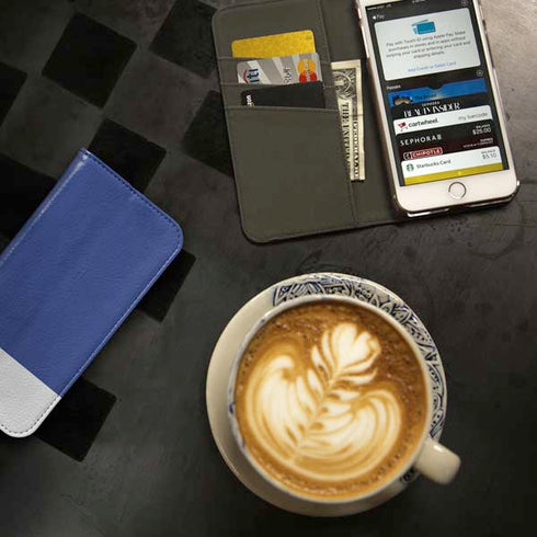 Azure Blue iPhone 7 Folio Case
