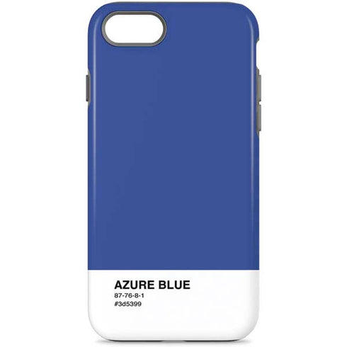 Azure Blue iPhone Cases