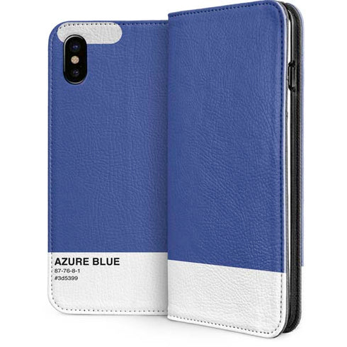 Azure Blue iPhone 8 Folio Case