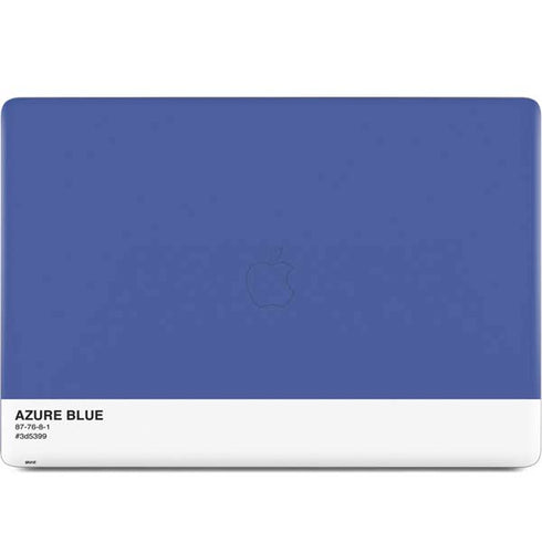 Azure Blue MacBook Skins