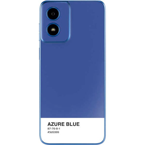 Azure Blue Moto G Play 4G (2024) Skin