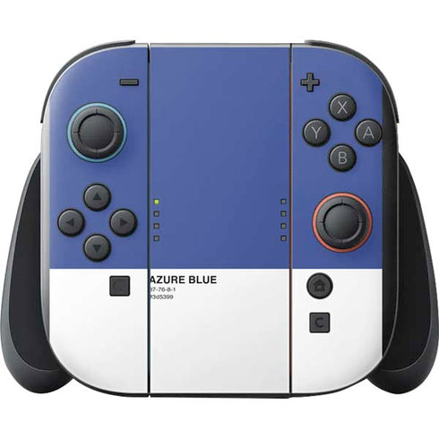 Azure Blue Nintendo Switch 2 (2025) with Joy-Con Skin