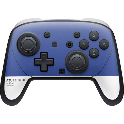 Azure Blue Nintendo Skins