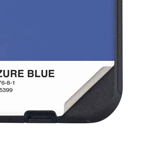 Azure Blue Otterbox Defender iPhone Skin