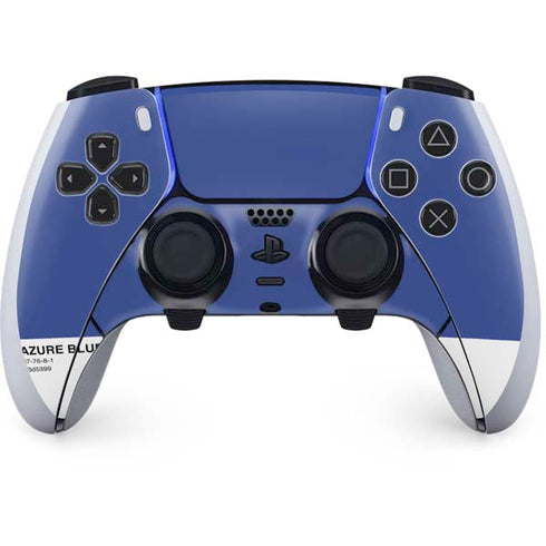 Azure Blue PS5 DualSense Edge Pro Controller Skin