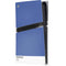 Azure Blue PS5 Pro Console Skin