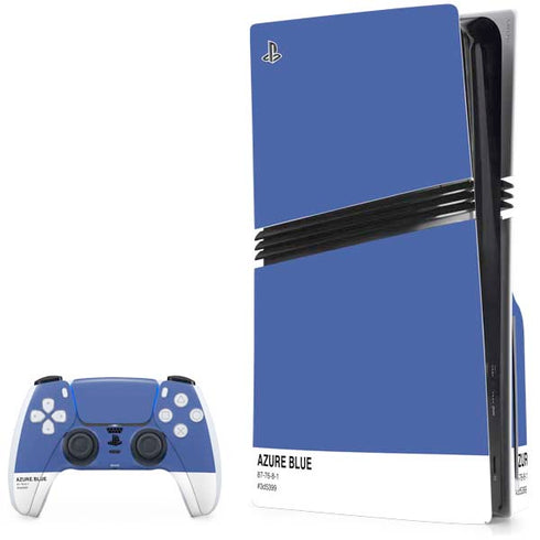 Azure Blue PlayStation PS5 Skins