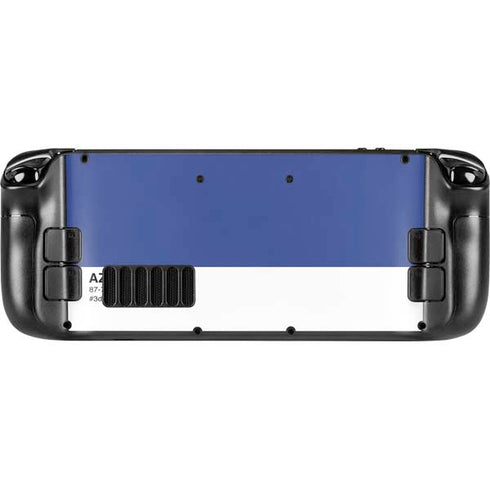 Azure Blue Steam Deck Handheld Gaming Computer OLED Skin