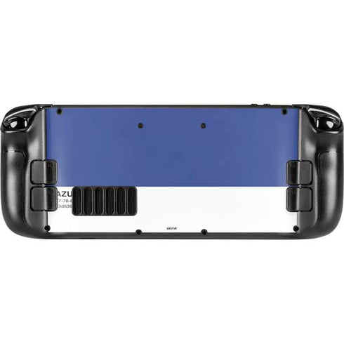 Azure Blue Steam Deck Handheld Gaming Computer Skin