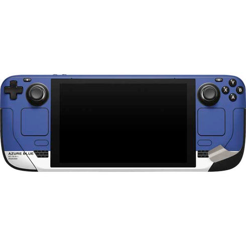 Azure Blue Steam Deck Handheld Gaming Computer Skin