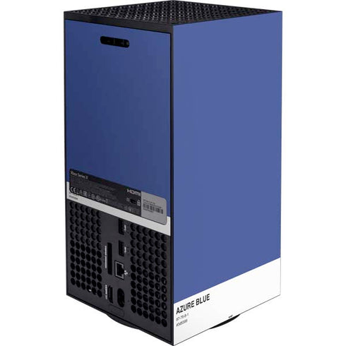 Azure Blue XBox Series X Digital Edition Bundle Skin