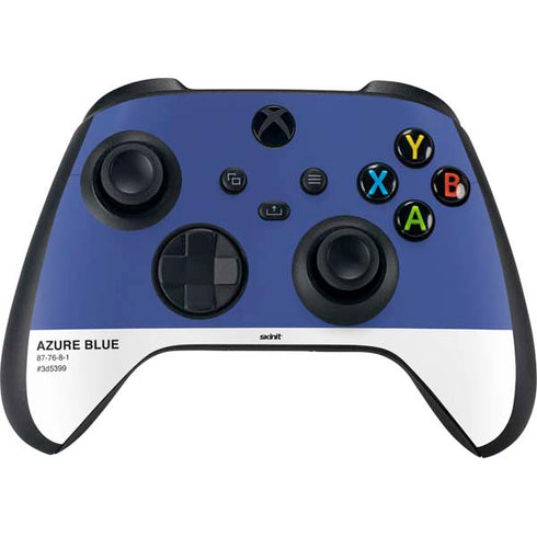 Azure Blue XBox Series X Digital Edition Bundle Skin