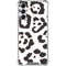 B&W Leopard Gabb Phone 4 Clear Case