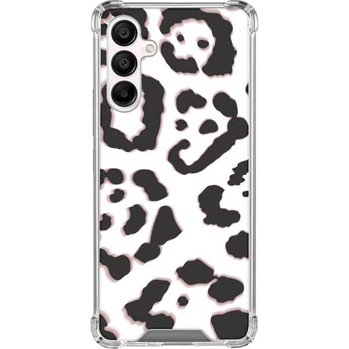 B&W Leopard Galaxy A16 5G Clear Case