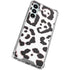 B&W Leopard Galaxy A16 5G Clear Case