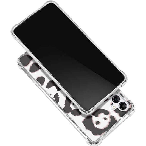 B&W Leopard Galaxy A16 5G Clear Case