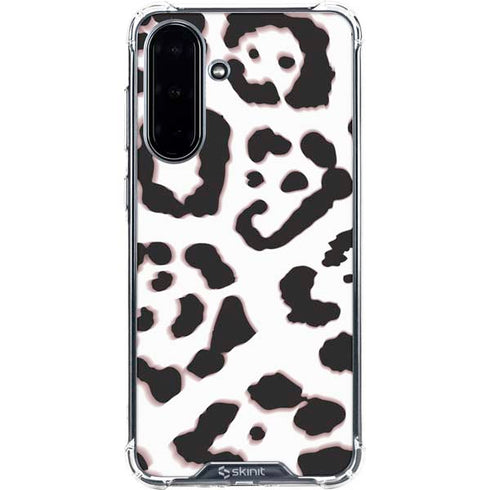B&W Leopard Galaxy A36 5G Clear Case