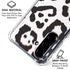 B&W Leopard Galaxy A36 5G Clear Case