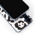 B&W Leopard Galaxy A55 5G Clear Case