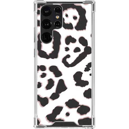 B&W Leopard Galaxy S23 Ultra Clear Case