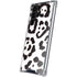 B&W Leopard Galaxy S23 Ultra Clear Case